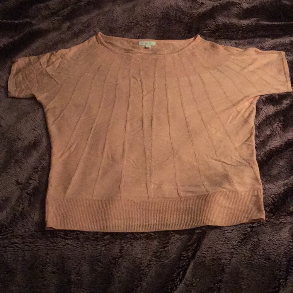 Size M New York and Company pink , coral sweater